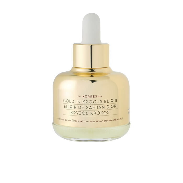 Eliksyras su šafranu Korres Golden Krocus Ageless Saffron Elixir, 30ml kaina ir informacija | Veido aliejai, serumai | pigu.lt