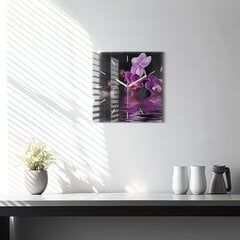 Sieninis laikrodis Orchidėjų Gėlė Ant Vandens kaina ir informacija | Laikrodžiai | pigu.lt