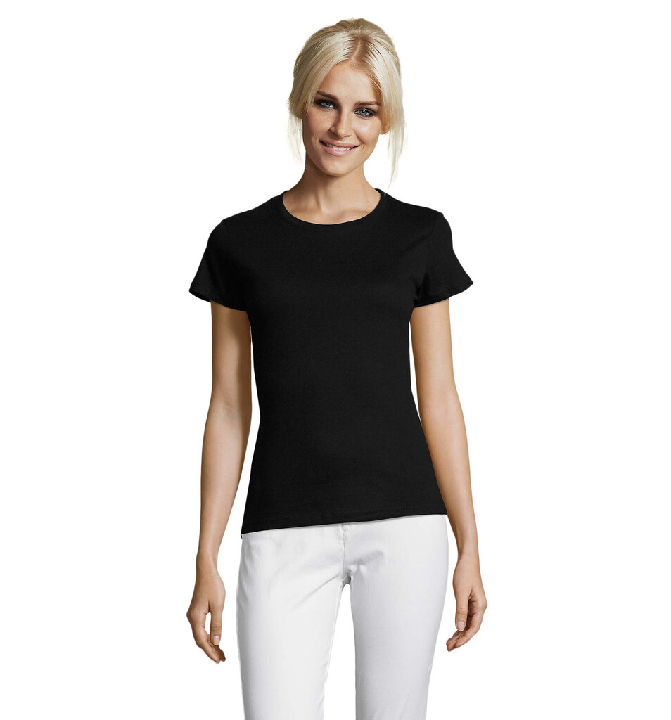 Moteriški juodi marškinėliai Regent Women 01825-55587-5XL kaina ir informacija | Sportinė apranga vyrams | pigu.lt