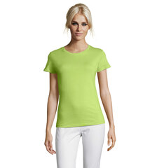 Moteriški obuolių žalios spalvos marškinėliai Regent Women kaina ir informacija | Sportinė apranga vyrams | pigu.lt