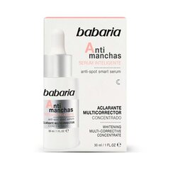 Сыворотка против пятен Babaria (30 ml) цена и информация | Сыворотки для лица, масла | pigu.lt