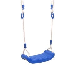 Sūpynės su virvėmis , 38x16cm, mėlynos kaina ir informacija | Sūpynės | pigu.lt