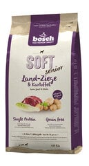 Bosch Petfood Plus HPC Soft+ Senior Farm Goat begrūdis (vieno baltymo) 1kg kaina ir informacija | Sausas maistas šunims | pigu.lt