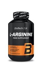 Maisto papildas Biotech L-Arginine 90 kaps. kaina ir informacija | Azoto oksido skatintojai | pigu.lt