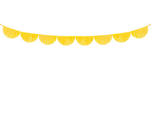 Girlianda Fringe Yellow 32 cm x 3 m (1 dėž/ 50 vnt) kaina ir informacija | Dekoracijos šventėms | pigu.lt