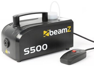 Пластиковая дым-машина BeamZ S500 цена и информация | Праздничные декорации | pigu.lt