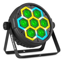 Šviestuvas šventėms Beamz BT420 par 7x 10W + SMD „Combi Effect kaina ir informacija | Dekoracijos šventėms | pigu.lt