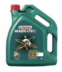 Variklio alyva Castrol Magnatec 5W-40 C3, 5L kaina ir informacija | Variklinės alyvos | pigu.lt