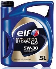 ELF EVOLUTION FULLTECH LLX 5W-30 variklių alyva, 5L kaina ir informacija | Variklinės alyvos | pigu.lt