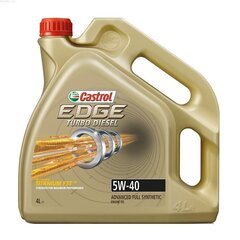 Castrol Edge Titanium FST Turbo Diesel 5W-40, 4L kaina ir informacija | Variklinės alyvos | pigu.lt