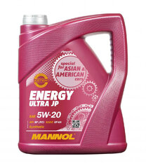 Variklio alyva Mannol 7906 Energy Ultra JP 5W-20, 5 l kaina ir informacija | Variklinės alyvos | pigu.lt