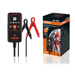 Зарядное устройство для аккумуляторов Osram 901 1A 6В/12В цена и информация | Зарядные устройства для аккумуляторов | pigu.lt