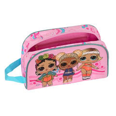 Mokyklinis higienos reikmenų krepšys Lol Surprise Glow girl, rožinis kaina ir informacija | Kuprinės mokyklai, sportiniai maišeliai | pigu.lt