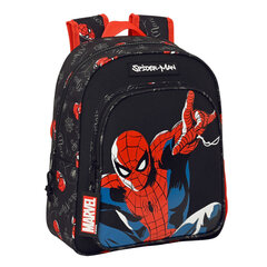 Kuprinė Spiderman Hero, juoda, 27 x 33 x 10 cm kaina ir informacija | Kuprinės mokyklai, sportiniai maišeliai | pigu.lt