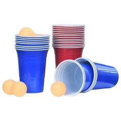 Stalo žaidimo rinkinys Beer Pong, 0,5l kaina ir informacija | Dekoracijos šventėms | pigu.lt