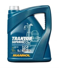 Mannol 7406 Traktor Superoil 15W-40 variklinė alyva, 5L kaina ir informacija | Variklinės alyvos | pigu.lt