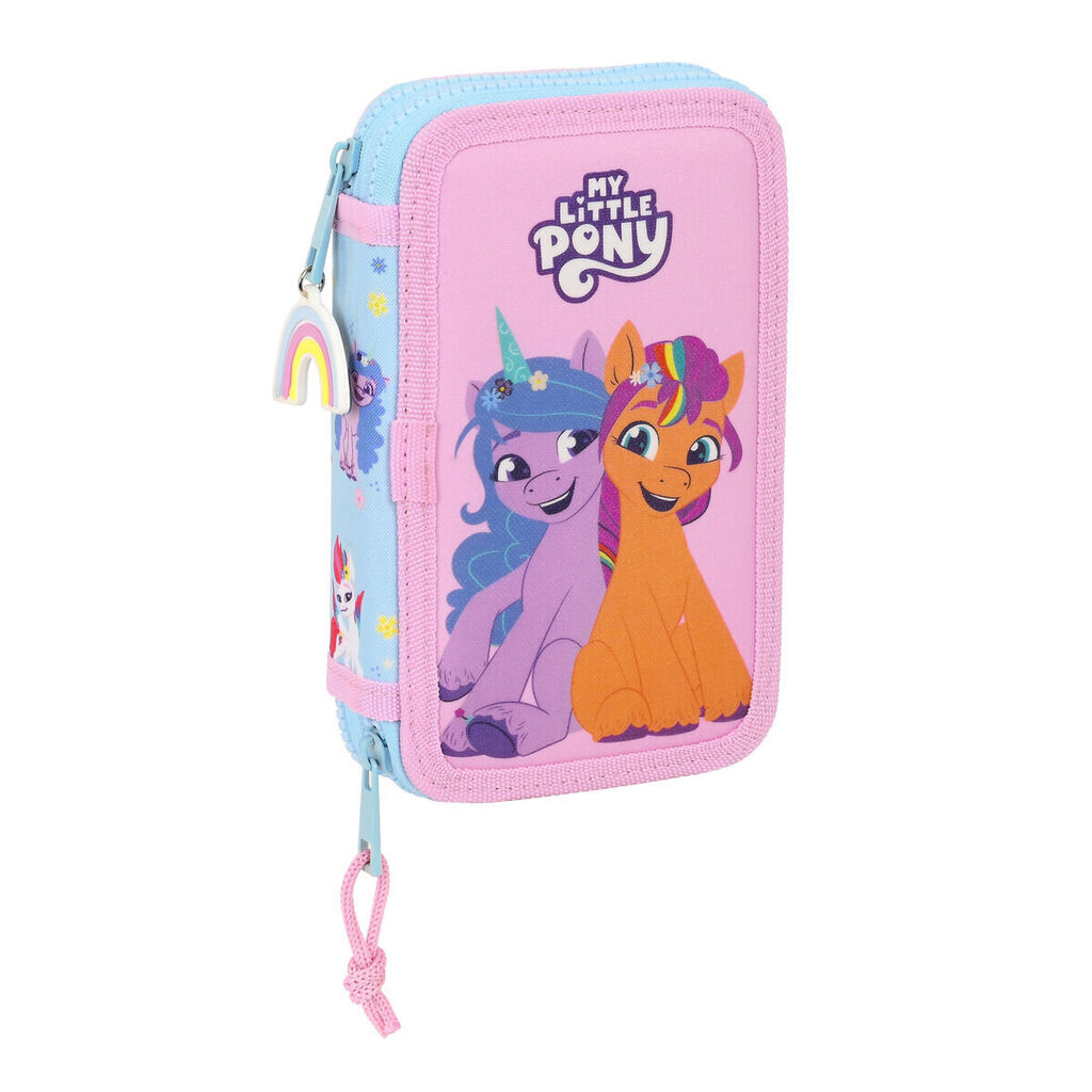 Penalas su priedais My Little Pony Wild &amp; free, mėlynas/rožinis цена и информация | Penalai | pigu.lt