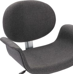 Pasukama valgomojo kėdė, pilkos spalvos kaina ir informacija | Virtuvės ir valgomojo kėdės | pigu.lt