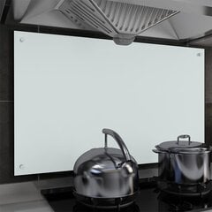 virtuvės sienelė, 100x60 cm, balta kaina ir informacija | Virtuvės baldų priedai | pigu.lt