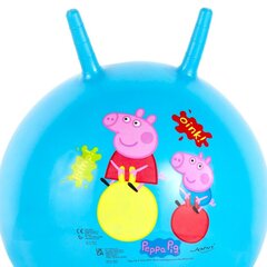 Šokinėjimo kamuolys Peppa Pig, 45 cm, mėlynas kaina ir informacija | Vandens, smėlio ir paplūdimio žaislai | pigu.lt