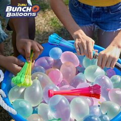 Vandens balionai su adapteriu Zuru Bunch-o-Balloons, įvairių spalvų, 24 d. kaina ir informacija | Vandens, smėlio ir paplūdimio žaislai | pigu.lt