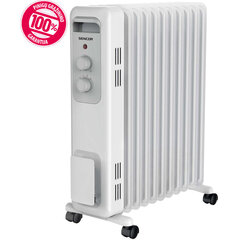 Tepalinis radiatorius SENCOR SOH 3211WH, 2300W, 11 sekcijų kaina ir informacija | Šildytuvai | pigu.lt