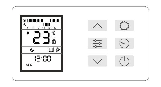 Konvekcinis šildytuvas 100 x 43.5 x 8 cm WARMTEC EWE+ 2500 Wi-Fi, 2500 W, baltas kaina ir informacija | Šildytuvai | pigu.lt