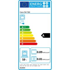 'Daugiafunkcinė orkaitė Cata CM760ASBK 59 L 2400W A' kaina ir informacija | Orkaitės | pigu.lt