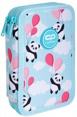 Penalas coolpack Panda Balloons, dviejų skyrių, užpildytas цена и информация | Пеналы | pigu.lt