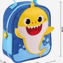 Vaikiškakuprinė Baby Shark, mėlyna kaina ir informacija | Kuprinės mokyklai, sportiniai maišeliai | pigu.lt