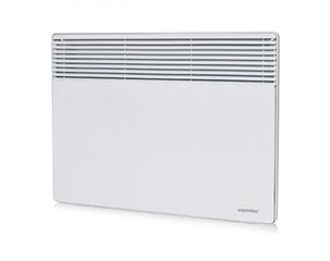 Обогреватель конвекторный 49х45х8 см WARMTEC EWX-1000, термостат 1000W, белый цена и информация | Обогреватели | pigu.lt