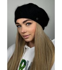 Caskona moteriška beretė FIR BARET*05, juodas 2000000122069 kaina ir informacija | Kepurės moterims | pigu.lt