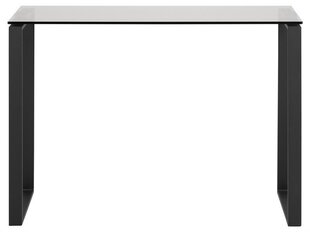 Консоль Katrine, серая/черная цена и информация | Столы-консоли | pigu.lt