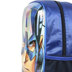 Vaikiška kuprinė 3D Keršytojai (Marvel Avengers) 78169, mėlyna цена и информация | Школьные рюкзаки, спортивные сумки | pigu.lt