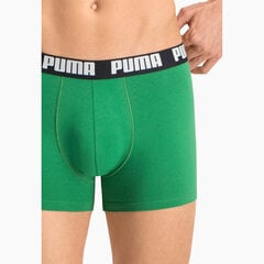 Kelnaitės Puma Basic Boxer Green Black 906823 34/L kaina ir informacija | Trumpikės | pigu.lt