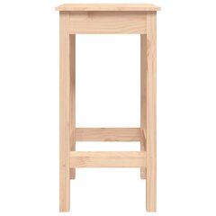 2-ių baro kėdžių komplektas , rudos kaina ir informacija | Virtuvės ir valgomojo kėdės | pigu.lt