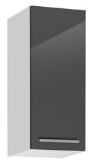 Кухонный шкафчик Salma 30/72 L/P, серый цвет цена и информация | Кухонные шкафчики | pigu.lt