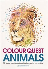 Colour Quest R Animals: 30 Extreme Colouring Challenges to Complete kaina ir informacija | Spalvinimo knygelės | pigu.lt