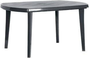 Plastikinis stalas Elise, pilkas kaina ir informacija | Lauko stalai, staliukai | pigu.lt