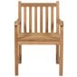 Sodo kėdės su antracito pagalvėlėmis, 4 vnt, rudos kaina ir informacija | Lauko kėdės, foteliai, pufai | pigu.lt