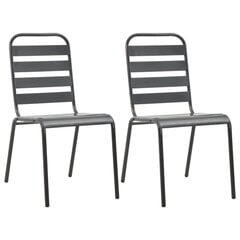 Lauko kėdės , pilkos kaina ir informacija | Lauko kėdės, foteliai, pufai | pigu.lt