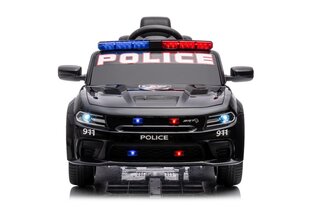 Vienvietis policijos elektromobilis vaikams Dodge Charger, juodas kaina ir informacija | Elektromobiliai vaikams | pigu.lt