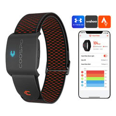 Pulsometr Coospo HW9- kompatybilne z: Strava, wahooo, mapmyfitness itp. kaina ir informacija | Išmaniosios apyrankės (fitness tracker) | pigu.lt