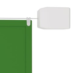 Vertikali markizė, šviesiai žalia, 60x360cm, oksfordo audinys kaina ir informacija | Skėčiai, markizės, stovai | pigu.lt