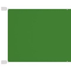 Vertikali markizė, šviesiai žalia, 180x600cm, oksfordo audinys цена и информация | Зонты, маркизы, стойки | pigu.lt