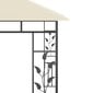 Pavėsinė su tinkleliu nuo uodų, 3x3x2,73 m, ruda kaina ir informacija | Pavėsinės | pigu.lt