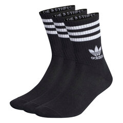 adidas originals il5022 vīriešiem juoda men's black IL5022 цена и информация | Мужские носки | pigu.lt