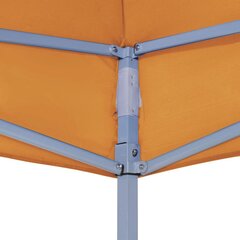 Proginės palapinės stogas, oranžinės spalvos, 4x3m, 270 g/m² цена и информация | Беседки, навесы, тенты | pigu.lt