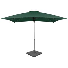 Lauko skėtis su nešiojamu pagrindu, žalias kaina ir informacija | Skėčiai, markizės, stovai | pigu.lt
