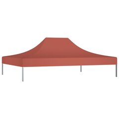 Proginės palapinės stogas, terakota spalvos, 4x3m, 270 g/m² цена и информация | Беседки, навесы, тенты | pigu.lt